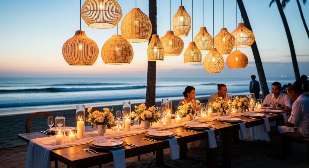 Hanging Rattan Light Fixtures